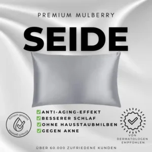 Kissenbezug aus Premium Mulberry Seide